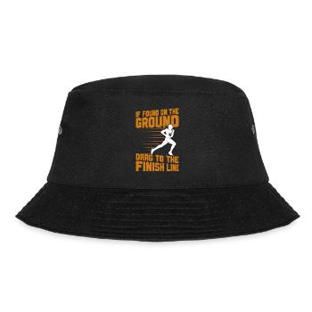 Running Runner Half Marathon - Bucket Hat - black - Front - Lela (165cm)