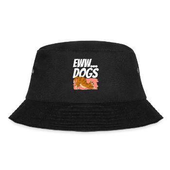 Igitt Dogs Pet Lovers Cute Cat Cats - Bucket Hat - black - Front - Lela (165cm)