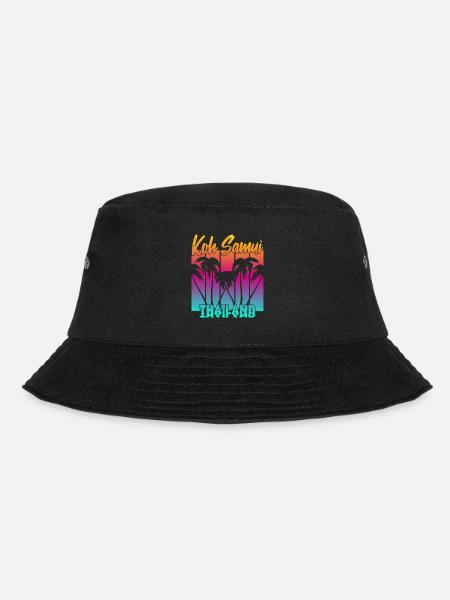 Koh Samui Thailand - Bucket Hat - Schwarz