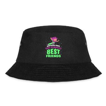 Brüder Sind Die Perfekten Besten Freunde Freund - Bucket Hat - Schwarz - Vorne - Lela (165cm)