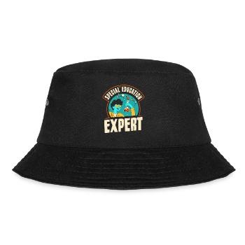Special Education Expert Special Education Teacher - Bucket Hat - black - Front - Lela (165cm)