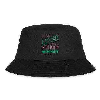 müde witzig kaffeebecher geek becher geschenk - Bucket Hat - Schwarz - Vorne - Lela (165cm)