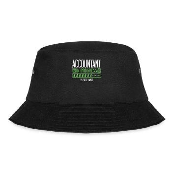 Accountant Bookkeeper Accounting - Bucket Hat - black - Front - Lela (165cm)