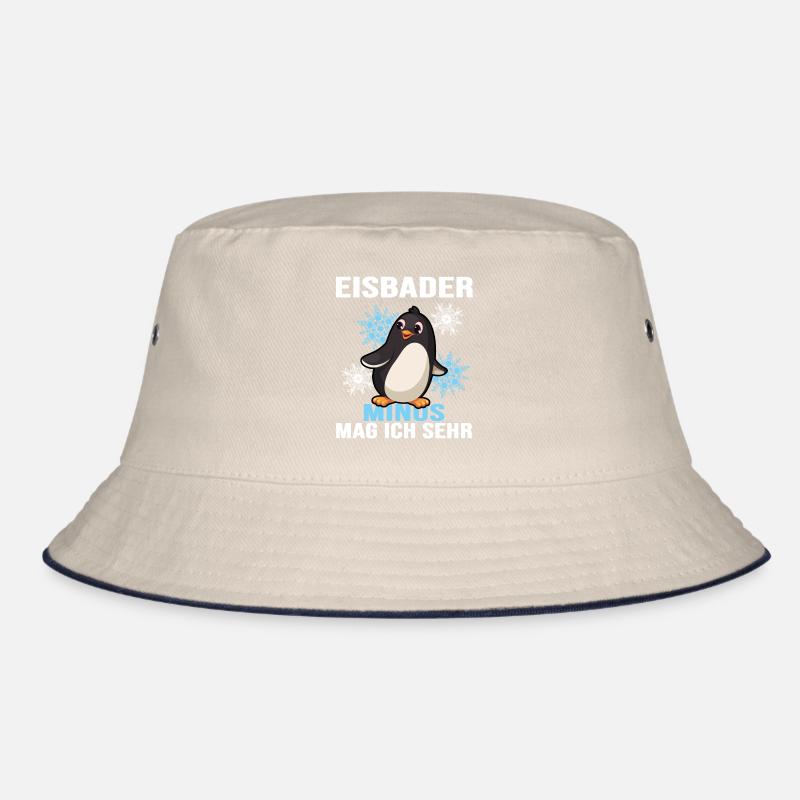 eisbader winterbader eisloch Bucket Hat