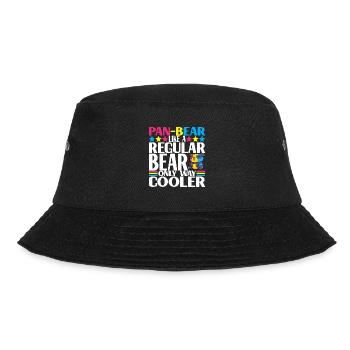 Pansexual LQBTQ - Bucket Hat - black - Front - Lela (165cm)