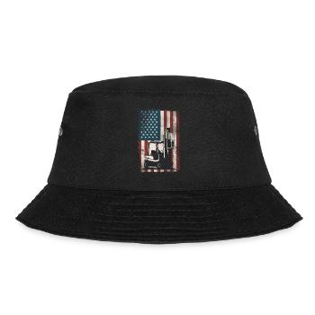 Certified Forklift Truck Operator - Bucket Hat - Schwarz - Vorne - Lela (165cm)
