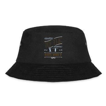statement programming humor hacker fans - Bucket Hat - black - Front - Lela (165cm)