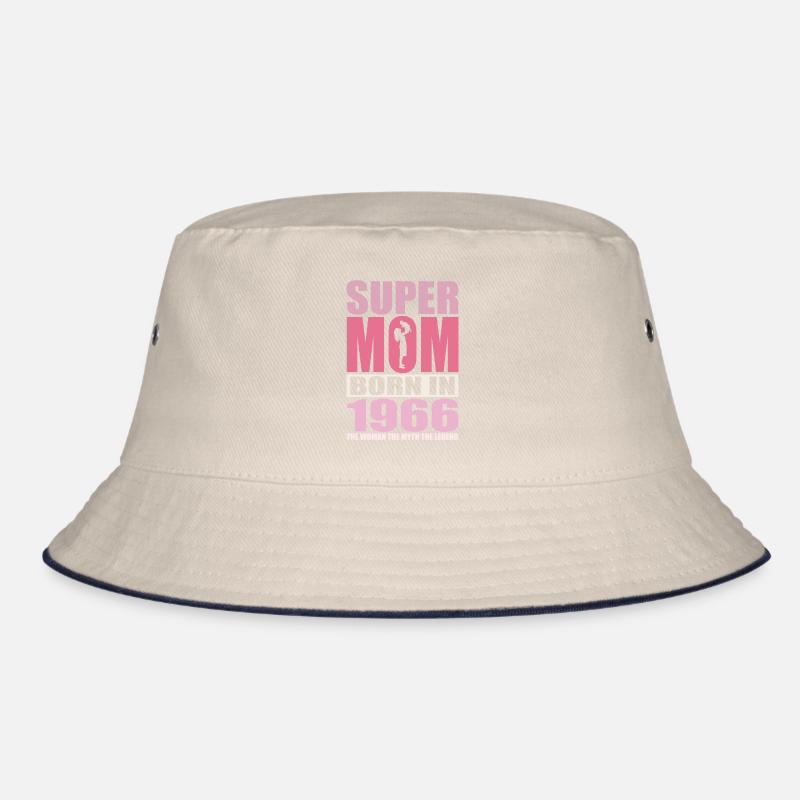 Mama Geburtstag 1966 | Super Mom Bucket Hat