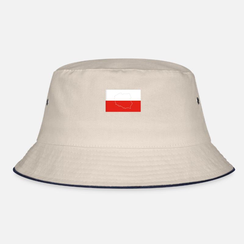 Poland Flag Bucket Hat