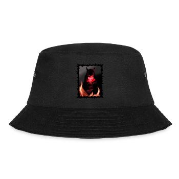 Halloween night devil - Bucket Hat - black - Front - Lela (165cm)
