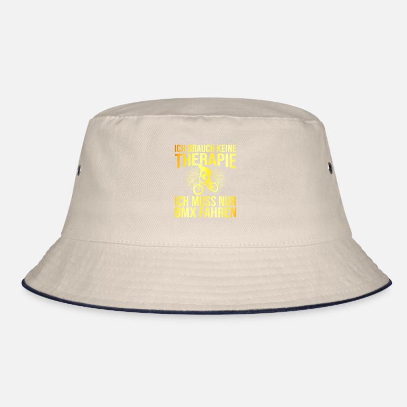 BMX Therapie Spruch Bucket Hat