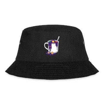 Lustige Weltraum Universum Planeten Tasse - Bucket Hat - Schwarz - Vorne - Lela (165cm)