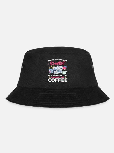 Accountant Bookkeeper Accounting - Bucket Hat - Schwarz