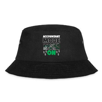 Accountant Bookkeeper Accounting - Bucket Hat - black - Front - Lela (165cm)