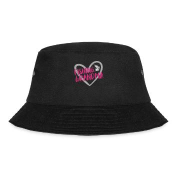 Angeln Angler Fischen - Bucket Hat - Schwarz - Vorne - Lela (165cm)