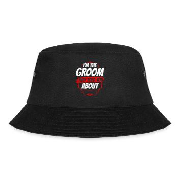 Am the groom they told you about - Bucket Hat - black - Front - Lela (165cm)