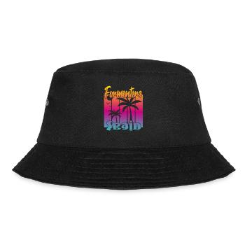 Formentera Spain - Bucket Hat - Schwarz - Vorne - Lela (165cm)
