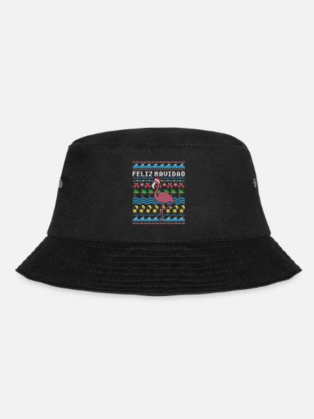 Feliz Navidad Hässliche Weihnachten - Bucket Hat - Schwarz