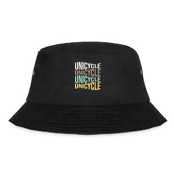 Einrad - Bucket Hat - Schwarz - Vorne - Lela (165cm)