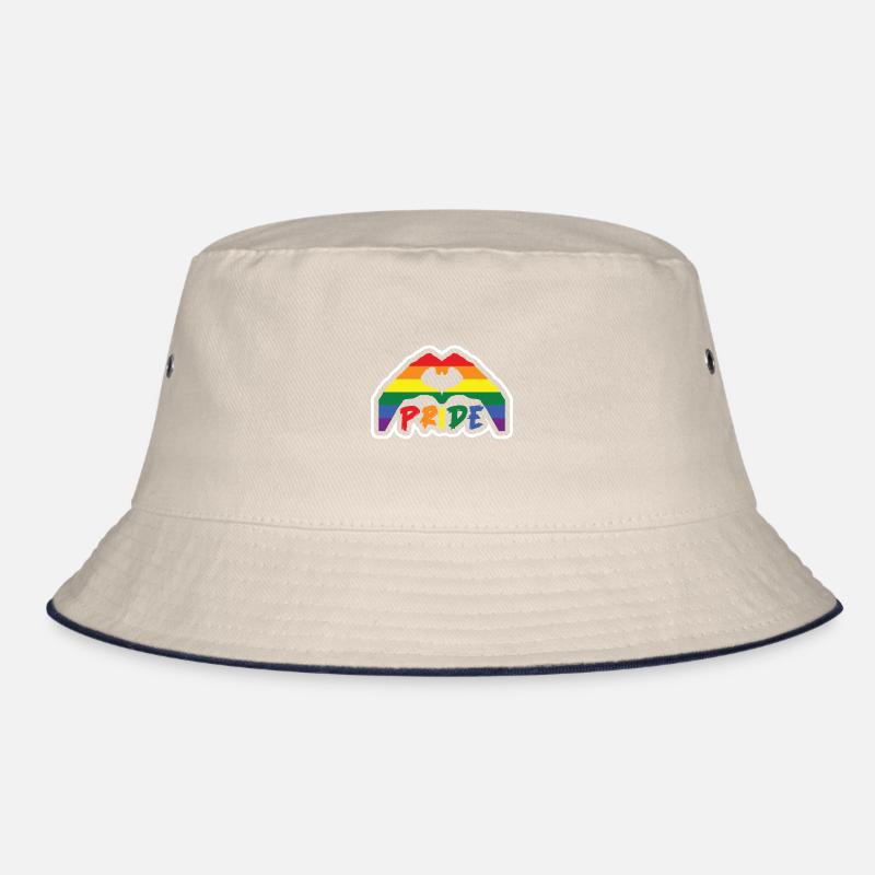 LGBT Human Mensch Regenbogen Geschenkidee Bucket Hat
