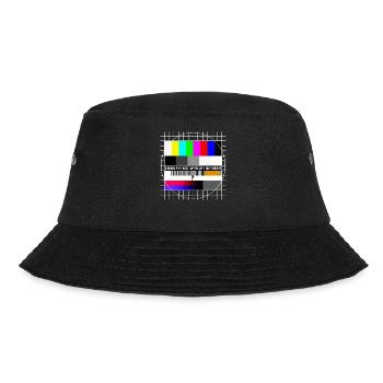Testbild Error 404 Kostüm Nicht Gefunden Karneval - Bucket Hat - Schwarz - Vorne - Lela (165cm)