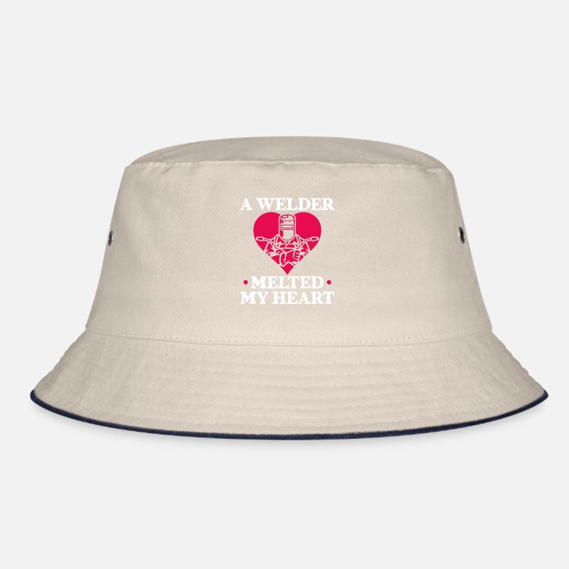 Welder Welding Girlfriend Bucket Hat