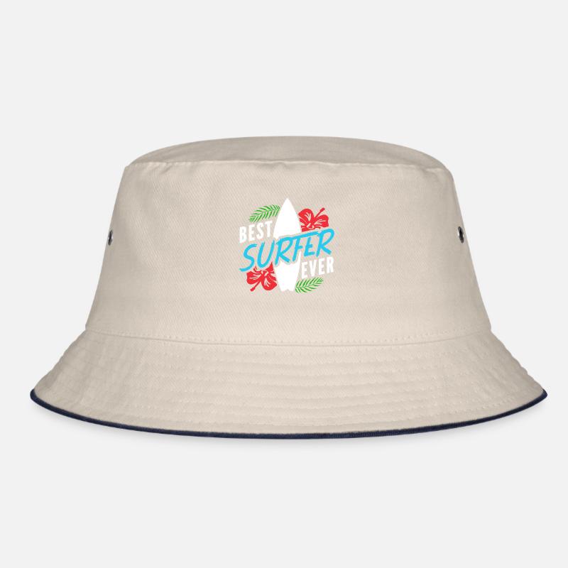 Bester Surfer Aller Zeiten Surfing Surfen Bucket Hat