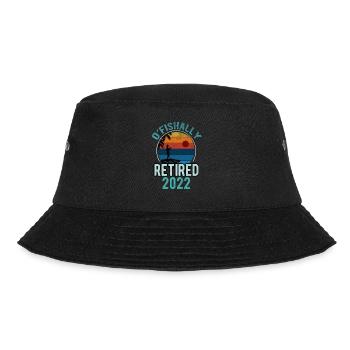 Funny Quote of Retired 2022 Retired - Bucket Hat - black - Front - Lela (165cm)