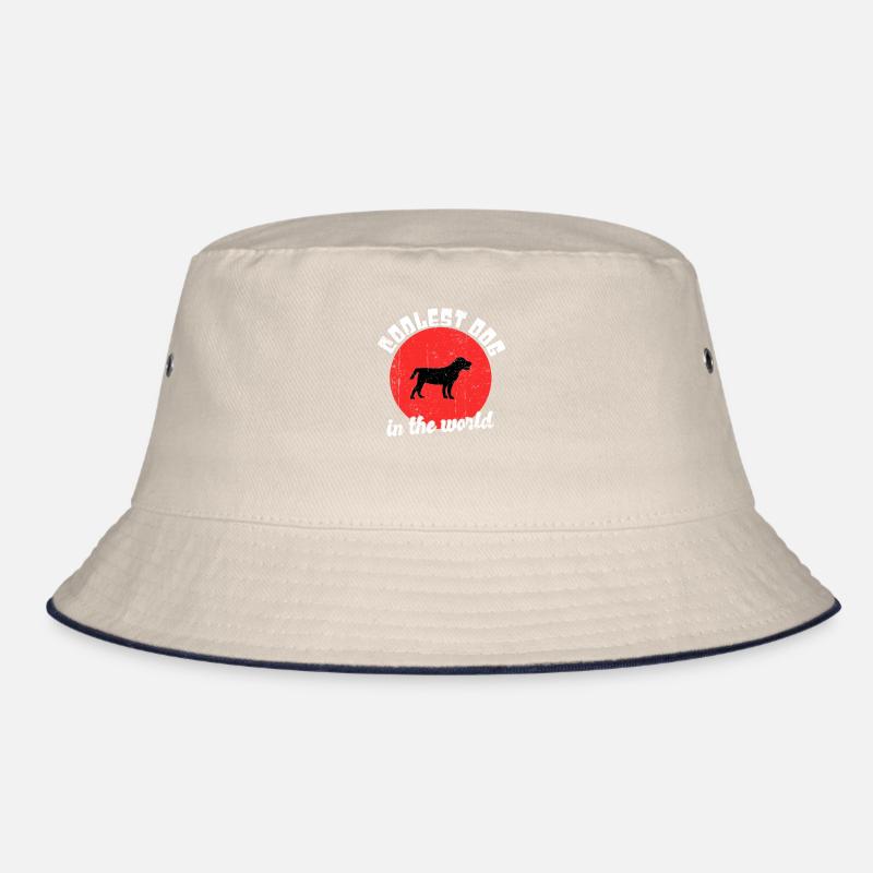 Cooler Hund Spruch Bucket Hat