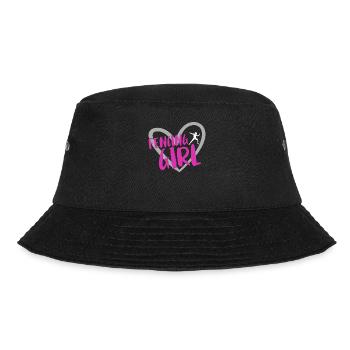 Fencing épée fencing duel gift idea - Bucket Hat - black - Front - Lela (165cm)