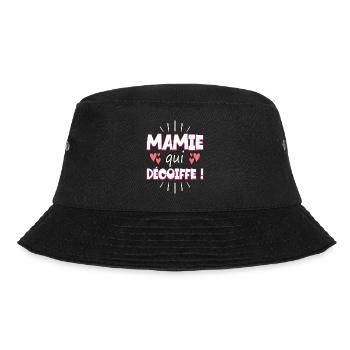 Femme Mamie Qui Décoiffe Meilleure Mamie - Bob - noir - Devant - Lela (165cm)
