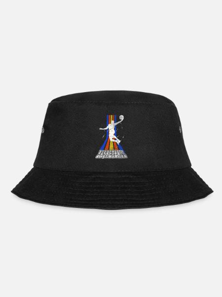 Basketteur Basketteur Dunking Vintage Retro - Bob - noir