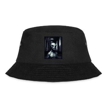 Evil Alien - Bucket Hat - black - Front - Lela (165cm)