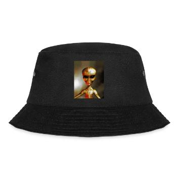 Golden Alien - Bucket Hat - black - Front - Lela (165cm)