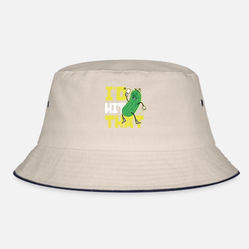 Pickleball Pickle I'd Hit That Bucket Hat
