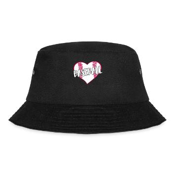 Baseball for Baseball Players - Bucket Hat - black - Front - Lela (165cm)