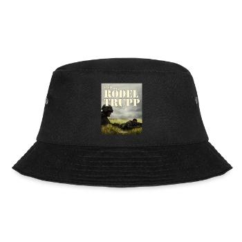 Bundeswehr Sprüche-Design Rödeltrupp - Bucket Hat - Schwarz - Vorne - Lela (165cm)
