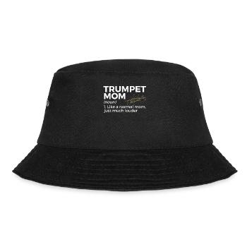 Trumpet Musician Brass Music - Bucket Hat - black - Front - Lela (165cm)