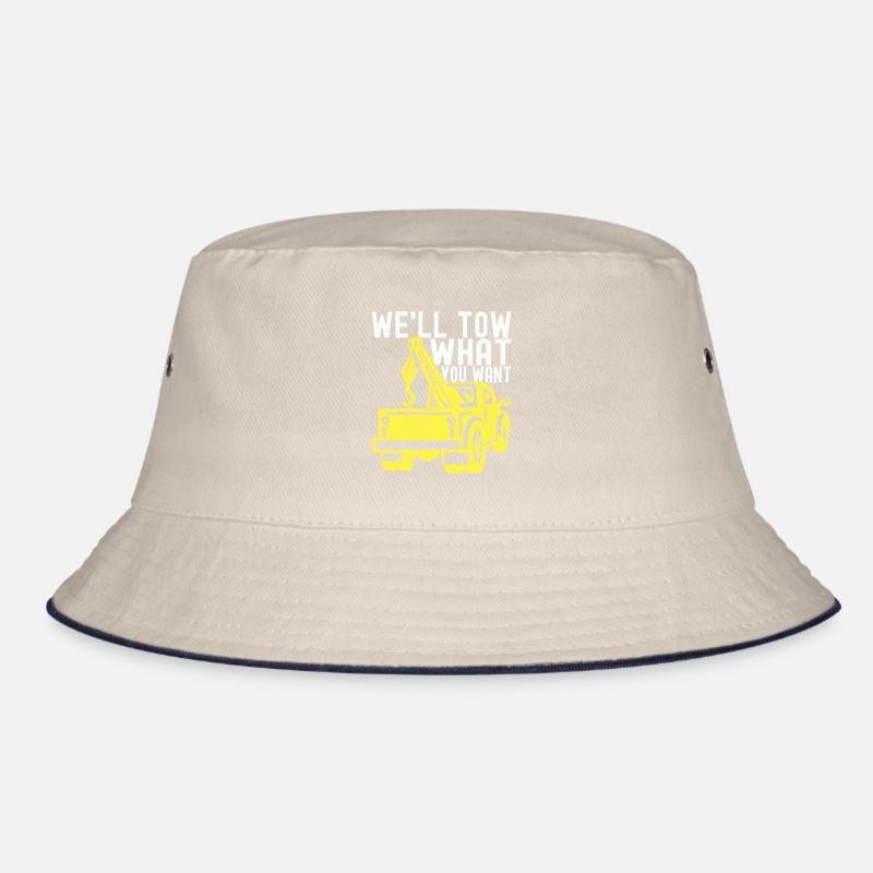 Abschleppwagen Abschleppdienst Bucket Hat