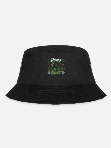 Kräuterexperte Kraut Kräutergarten Kräuter - Bucket Hat - Schwarz