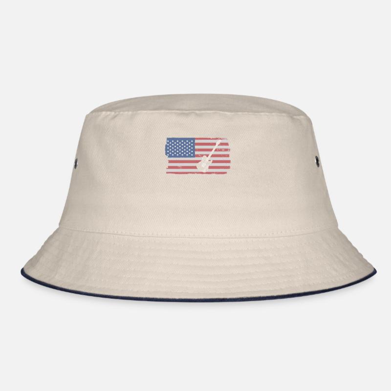 Gitarre Musiker Blasmusik Bucket Hat