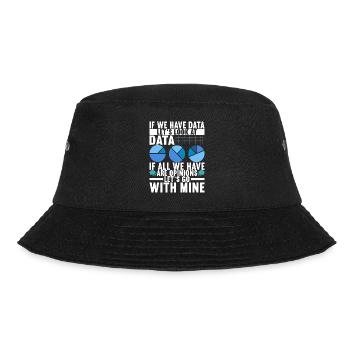 Data Scientist Data Analyst - Bucket Hat - black - Front - Lela (165cm)