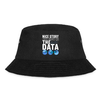 Data Scientist Data Analyst - Bucket Hat - black - Front - Lela (165cm)