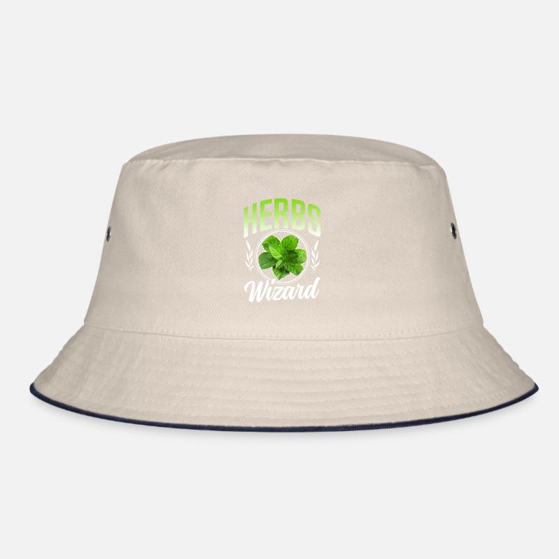 Herb Wizard Herb Garden Herbalism Bucket Hat