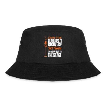 Karaoke Singer Karaoke-A-Holic On - Bucket Hat - black - Front - Lela (165cm)