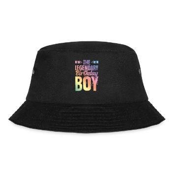 Legendary Birthday Boy - Bucket Hat - Schwarz - Vorne - Lela (165cm)
