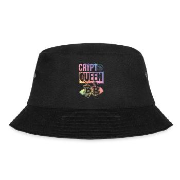 Crypto King - Bucket Hat - black - Front - Lela (165cm)
