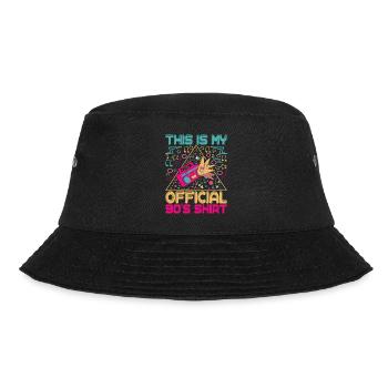 90s 90s 90s Party - Bucket Hat - black - Front - Lela (165cm)