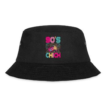 90s 90s 90s Party - Bucket Hat - black - Front - Lela (165cm)