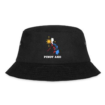Philippinen Kartendesign für stolze Pinoys - Bucket Hat - Schwarz - Vorne - Lela (165cm)